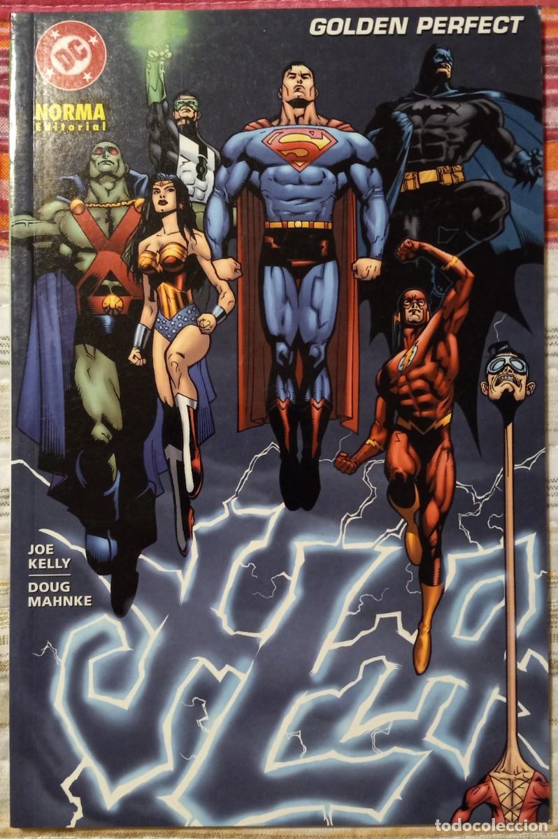 C&oacute;mics: JLA: GOLDEN PERFECT, de JOE KELLY y DOUG MAHNKE (Norma)