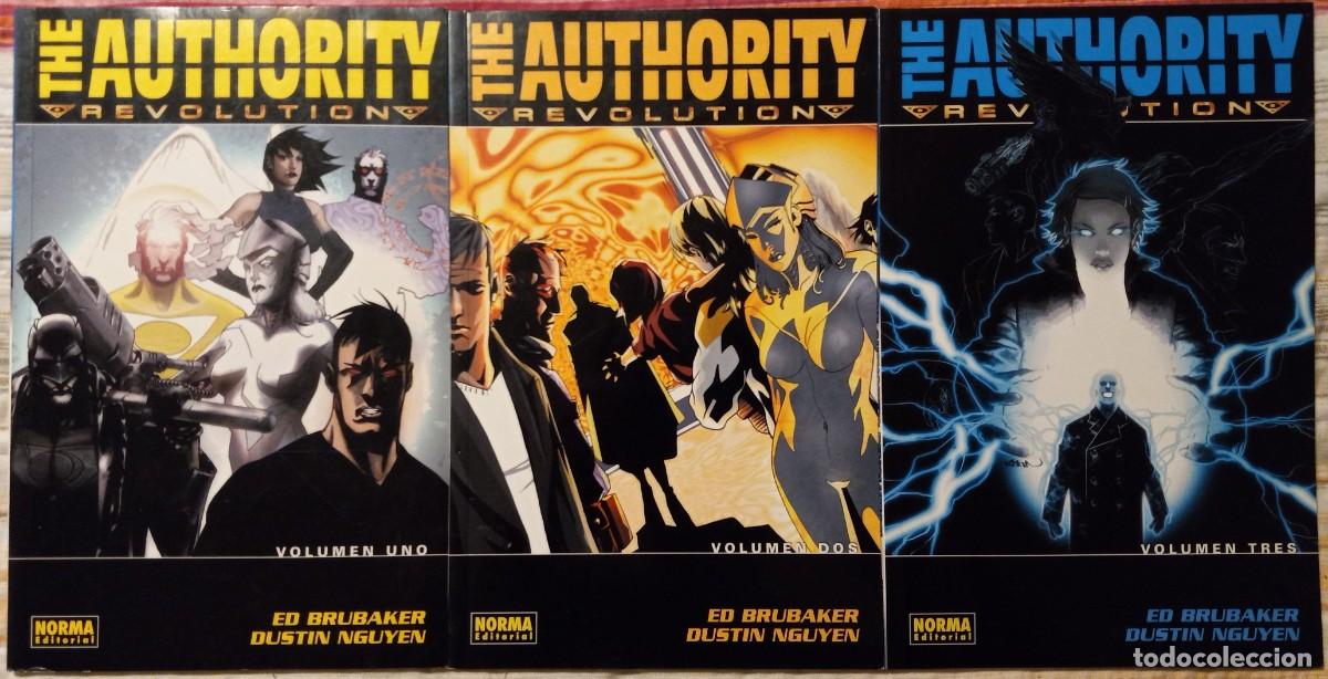 C&oacute;mics: THE AUTHORITY: REVOLUTION #1-3, de ED BRUBAKER y DUSTIN NGUYEN (Norma) SERIE COMPLETA