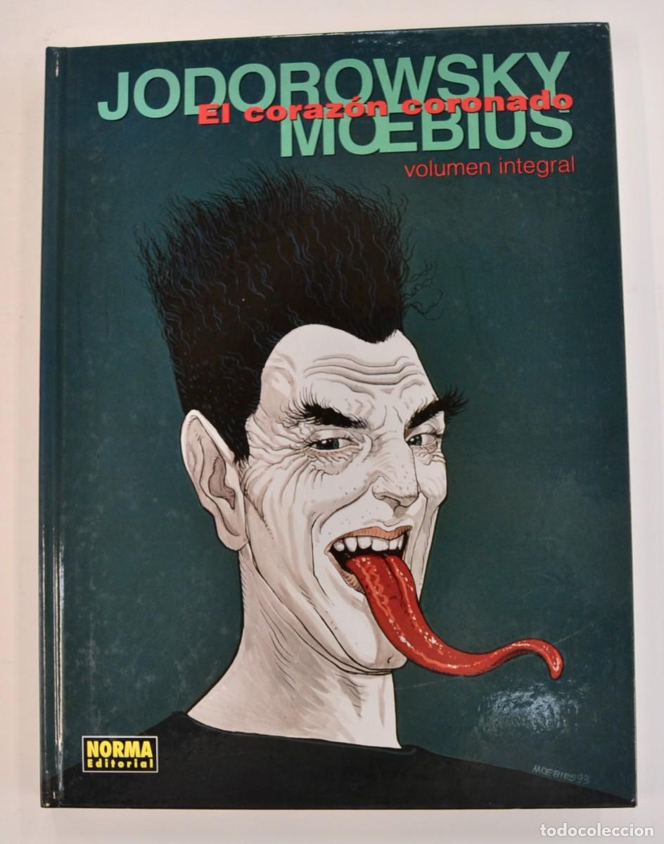 C&oacute;mics: Jodorowsky-Moebius. &rdquo;El Coraz&oacute;n Coronado&rdquo; (Volumen Integral). Norma Ed. Tapa dura. Buen estado