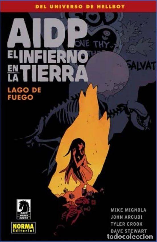 Comics: AIDP 25: El Infierno en la Tierra 8. Lago de Fuego (Norma Editorial) - Mike Mignola, John Arcudi; Ty