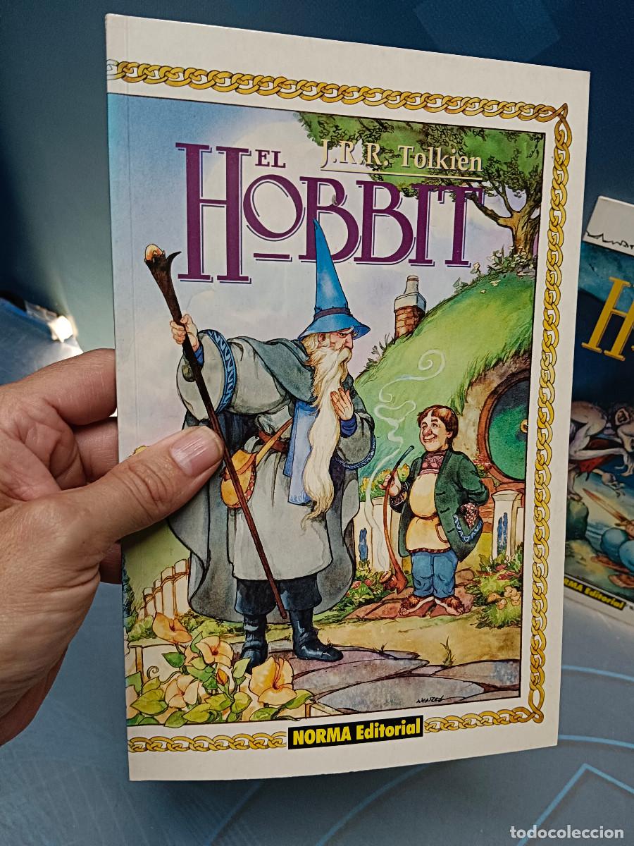 C&oacute;mics: comic, 3 tomos, completa, EL HOBBIT J.R.R. TOLKIEN. NORMA 1990 - Foto 2