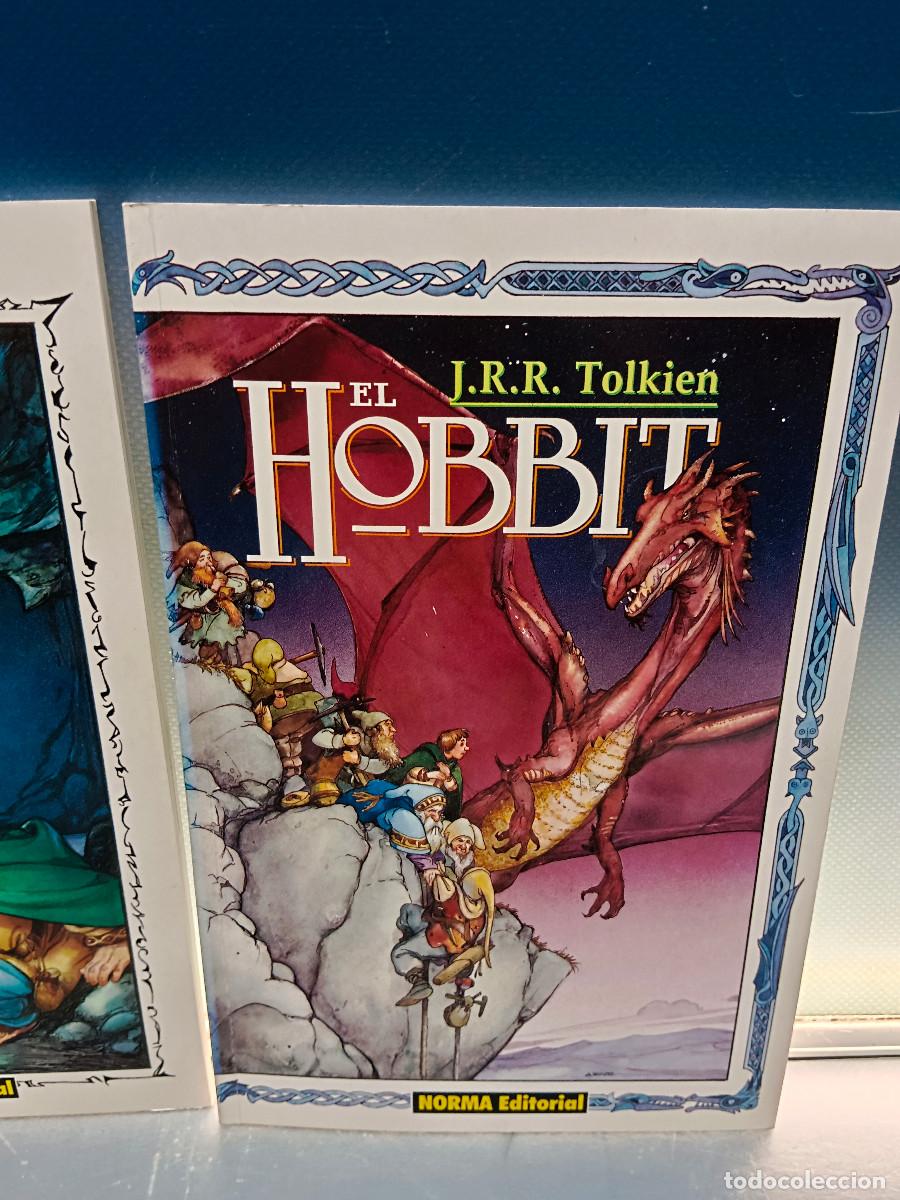 C&oacute;mics: comic, 3 tomos, completa, EL HOBBIT J.R.R. TOLKIEN. NORMA 1990 - Foto 4