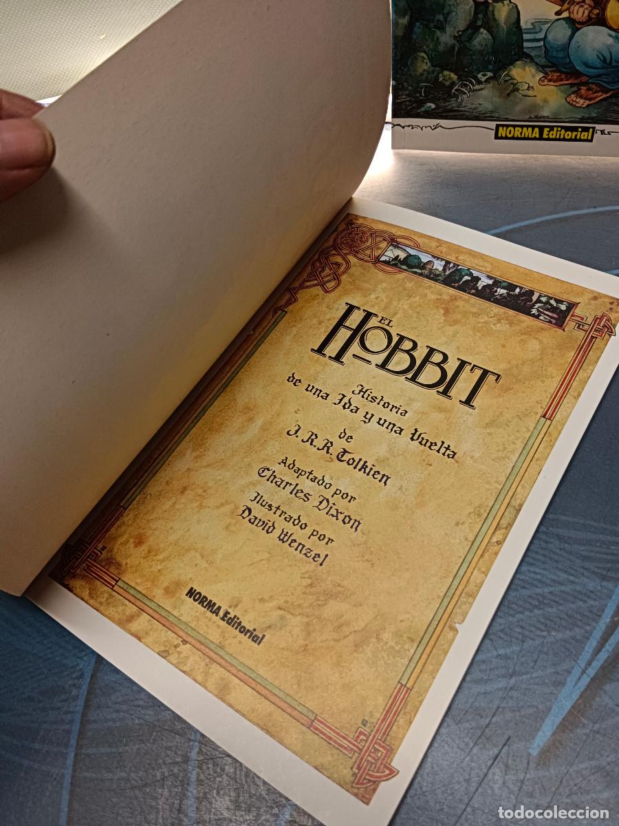 C&oacute;mics: comic, 3 tomos, completa, EL HOBBIT J.R.R. TOLKIEN. NORMA 1990 - Foto 6