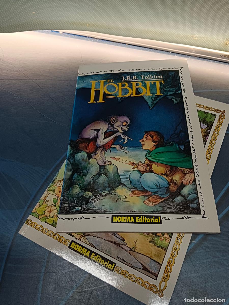 C&oacute;mics: comic, 3 tomos, completa, EL HOBBIT J.R.R. TOLKIEN. NORMA 1990 - Foto 7