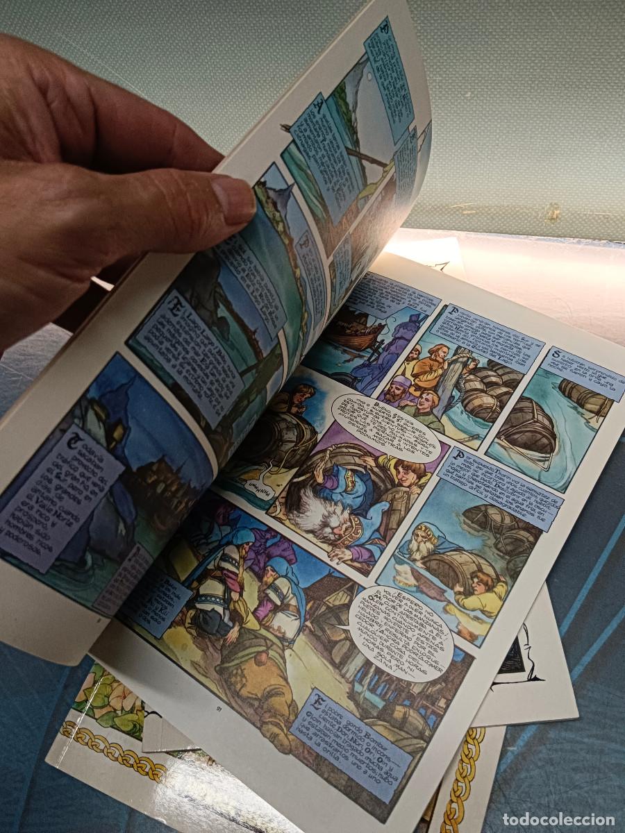 C&oacute;mics: comic, 3 tomos, completa, EL HOBBIT J.R.R. TOLKIEN. NORMA 1990 - Foto 9