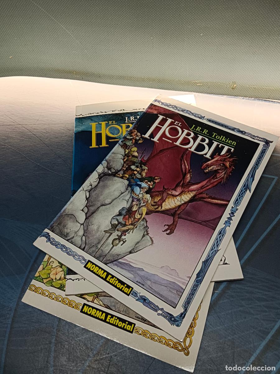 C&oacute;mics: comic, 3 tomos, completa, EL HOBBIT J.R.R. TOLKIEN. NORMA 1990 - Foto 10