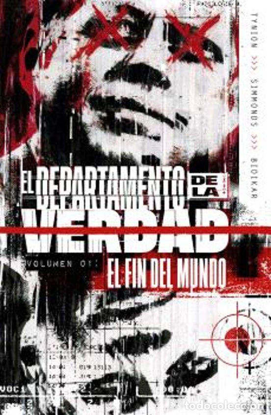 Comics: El Departamento de la Verdad 1. El Fin del Mundo (Norma Editorial) - James Tynion IV; Martin Simmond