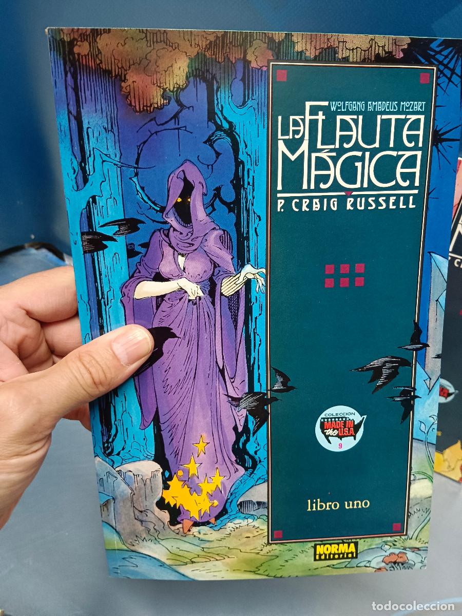 C&oacute;mics: c&oacute;mics, LA FLAUTA MAGICA , completa, 3 tomos, P. GRAIG RUSSELL, norma - Foto 2