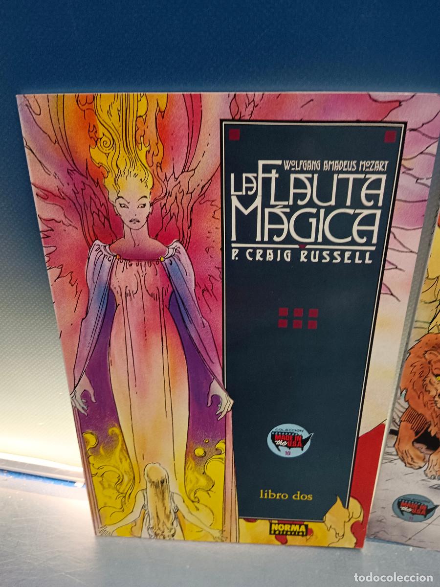 C&oacute;mics: c&oacute;mics, LA FLAUTA MAGICA , completa, 3 tomos, P. GRAIG RUSSELL, norma - Foto 3