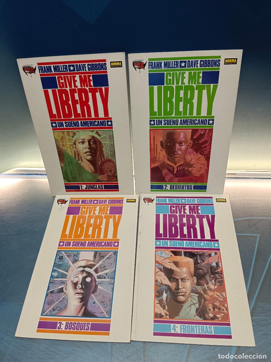 Comics, 4 Tomos, Give Me Liberty, un Sueño Americano, Frank Miller, Dave Gibbons