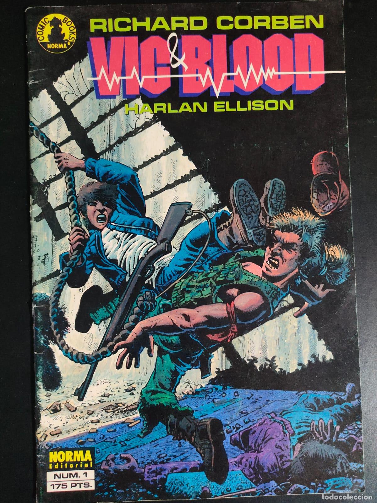 C&oacute;mics: VIC BLOOD RICHARD CORBEN NUMERO 1