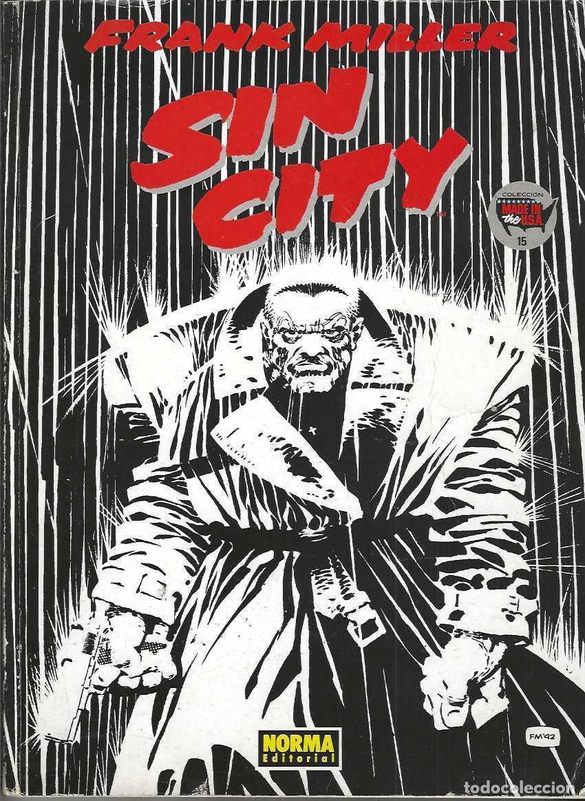 C&oacute;mics: SIN CITY: EL DURO ADIOS - FRANK MILLER TAPA BLAND NORMA - 1&ordf; EDICION - LEER DESCRIPCION