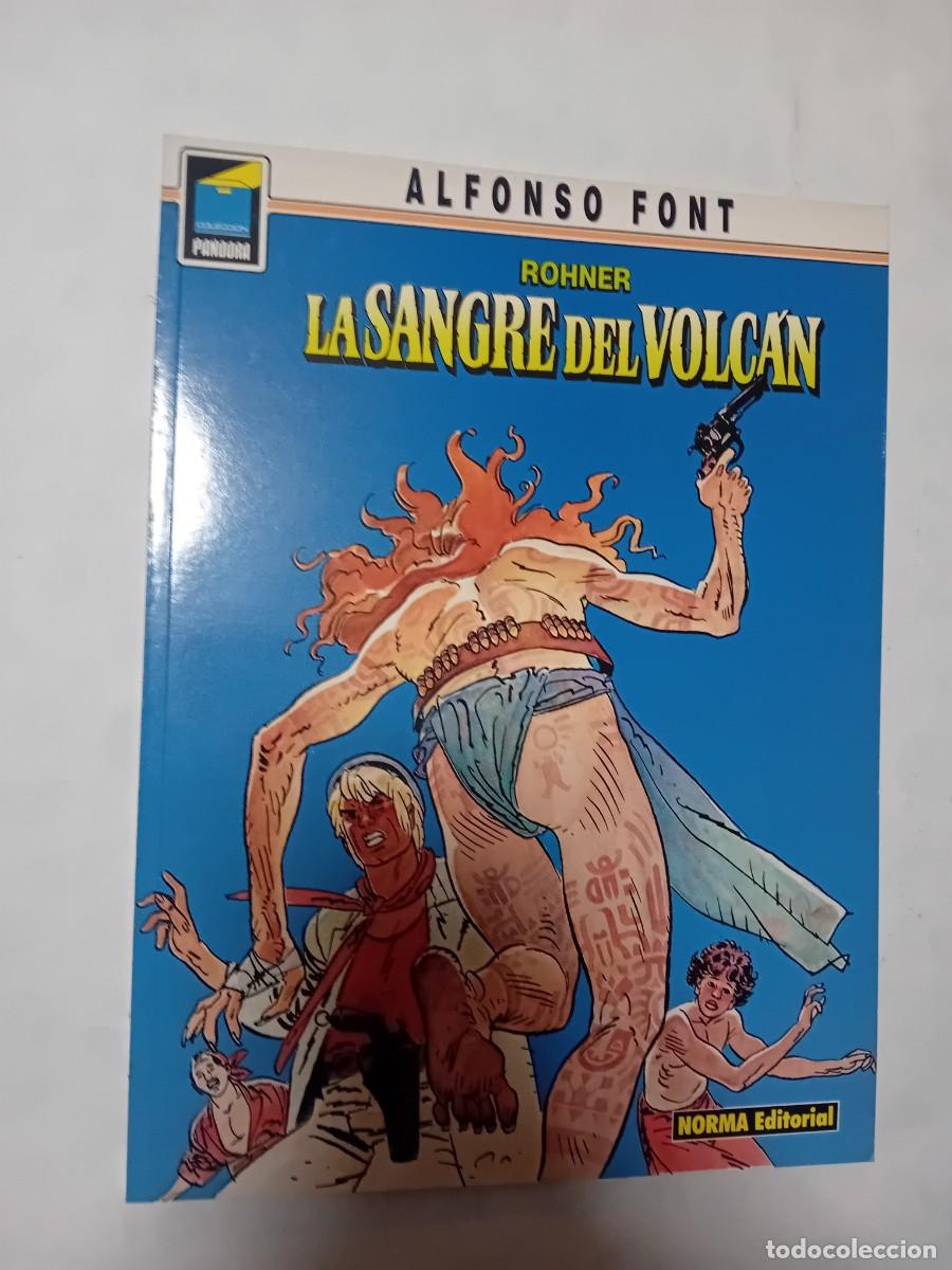 C&oacute;mics: LA SANGRE DEL VOLCAN, ALFONSO FONT, NORMA EDITORIAL, SERIE ROHNER.