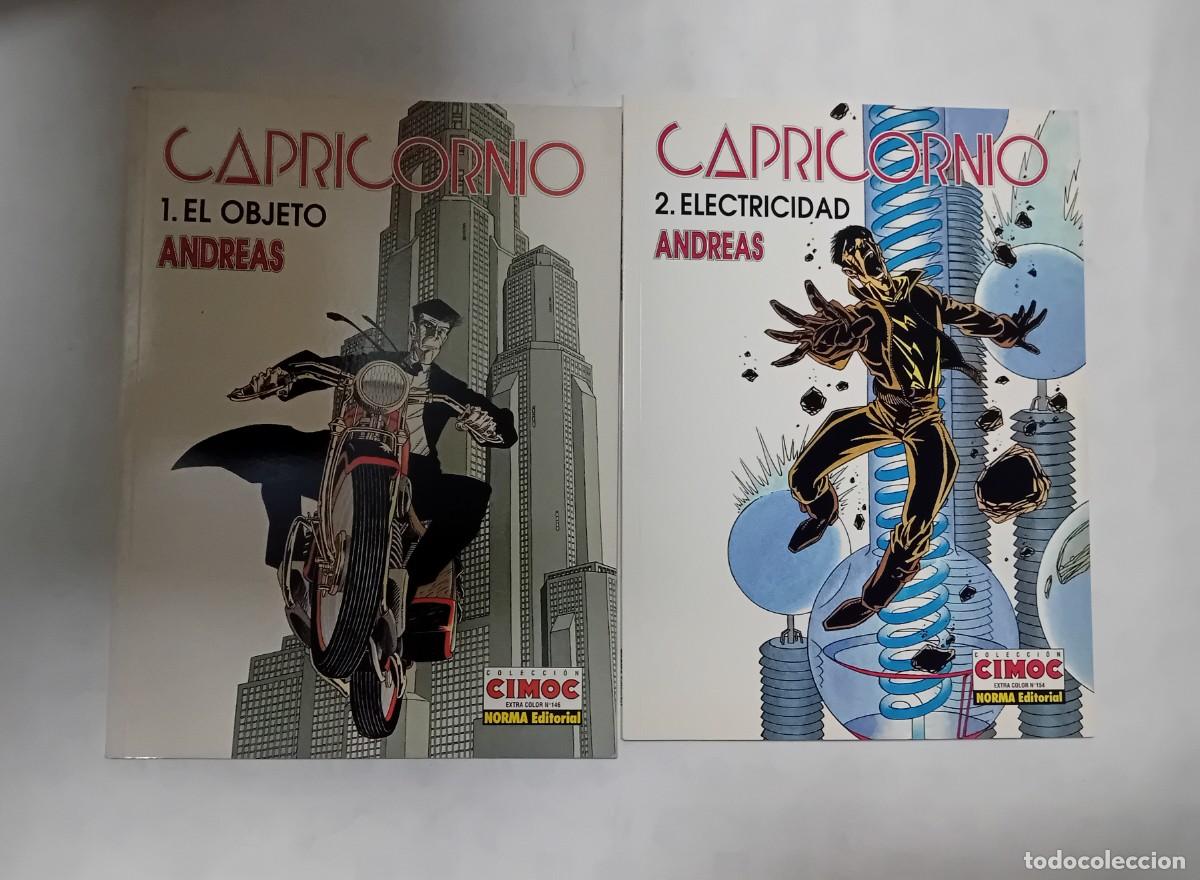 C&oacute;mics: CAPRICORNIO 01 Y 02 DE ANDREAS DE NORMA EDITORIAL.