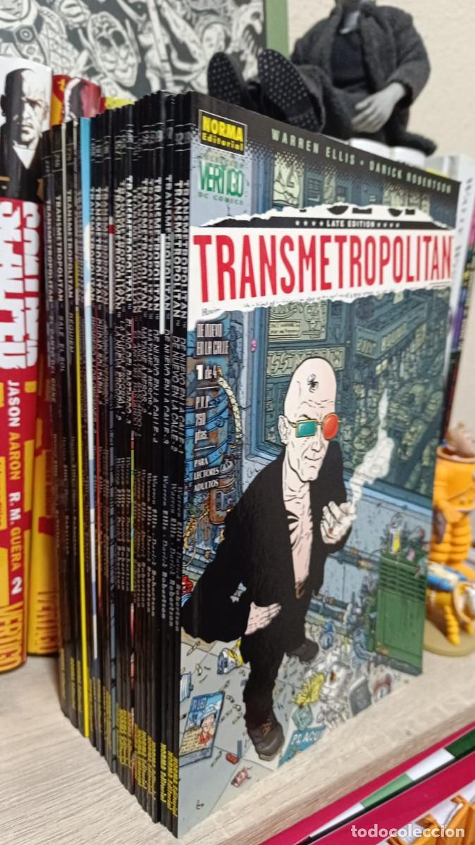 C&oacute;mics: TRANSMETROPOLITAN COLECCION COMPLETA VERTIGO NORMA EDITORIAL