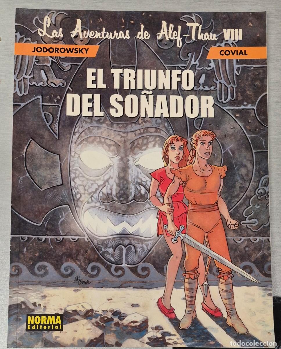 C&oacute;mics: EL TRIUNFO DEL SO&Ntilde;ADOR - AVENTURAS DE ALEF-THAU VIII / JODOROWSKY - COVIAL / NORMA