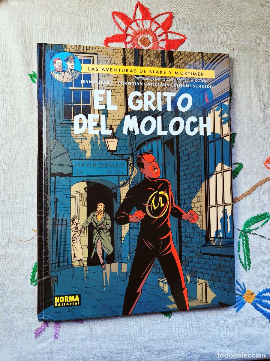 C&oacute;mics: Las Aventuras Blake y Mortimer 27. El Grito del Moloch.. Edgard P Jacobs, Schuiten. Norma. Tapa dura