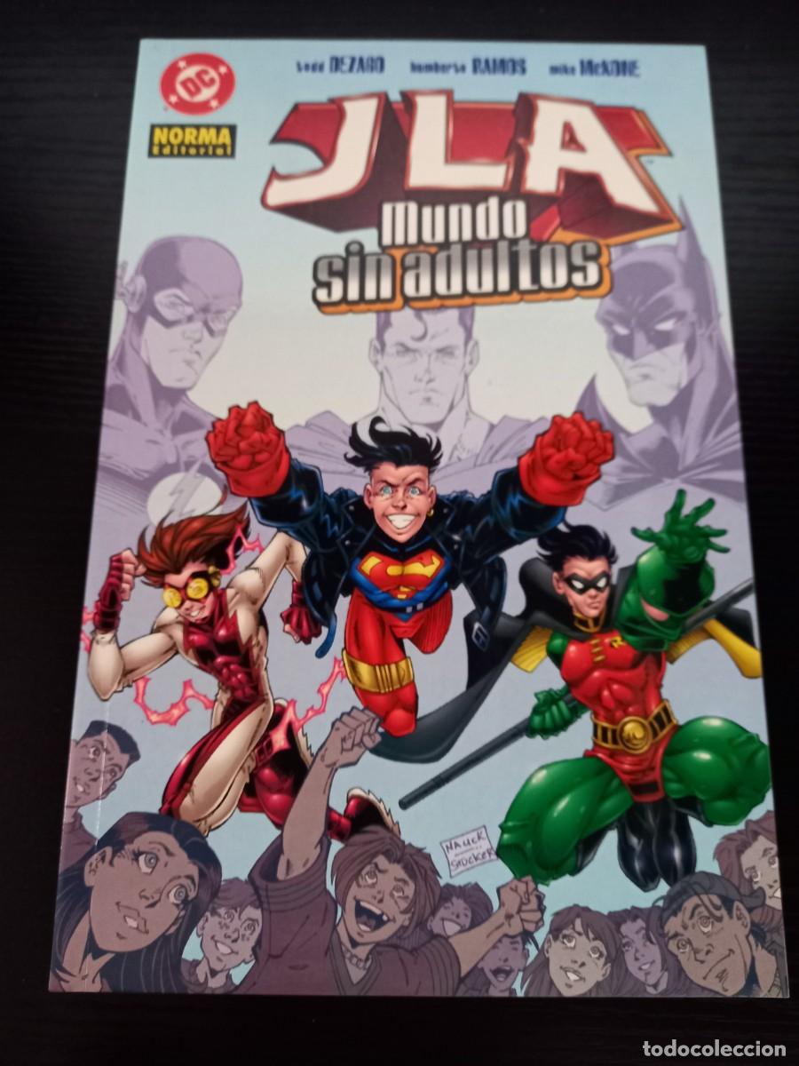 C&oacute;mics: Tomo JLA. MUNDO SIN ADULTOS (Nuevo a estrenar)