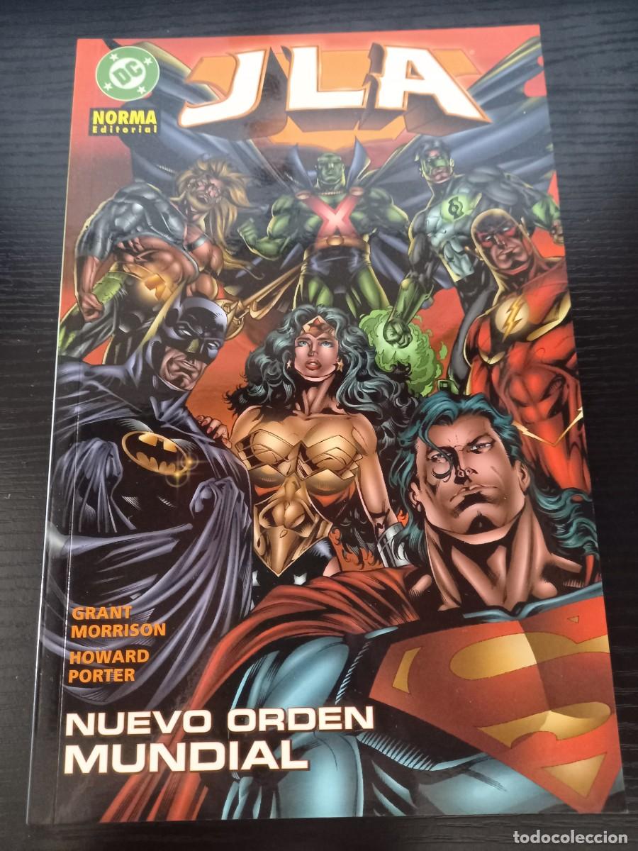 C&oacute;mics: Tomo JLA. NUEVO ORDEN MUNDIAL (Nuevo a estrenar)