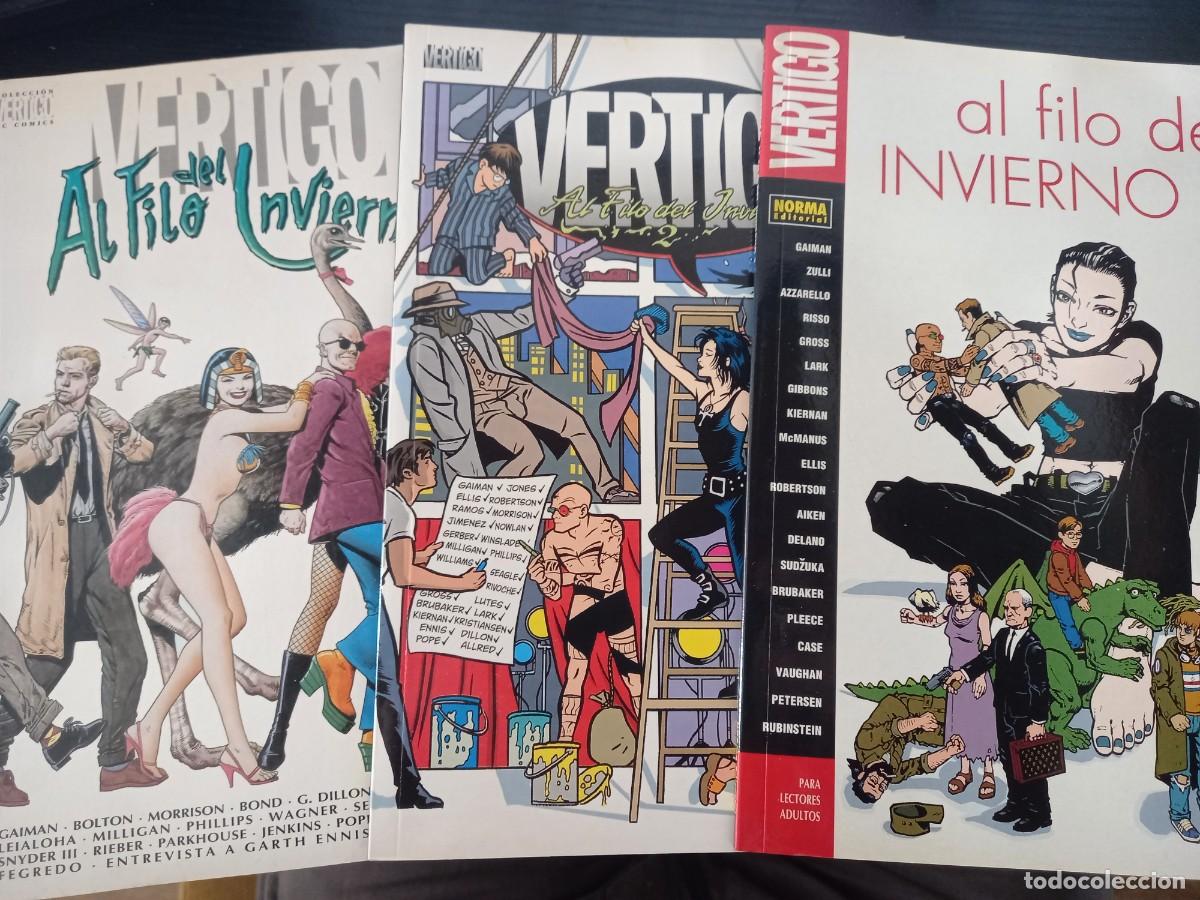 C&oacute;mics: VERTIGO: Al filo del Invierno (Colecci&oacute;n completa, n&ordm; 1, 2, 3) Colecci&oacute;n V&eacute;rtigo n&ordm; 69, 113, 154