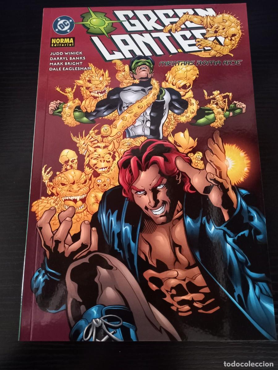 C&oacute;mics: Tomo GREEN LANTERN: Mientras Roma arde &iexcl;NUEVO!