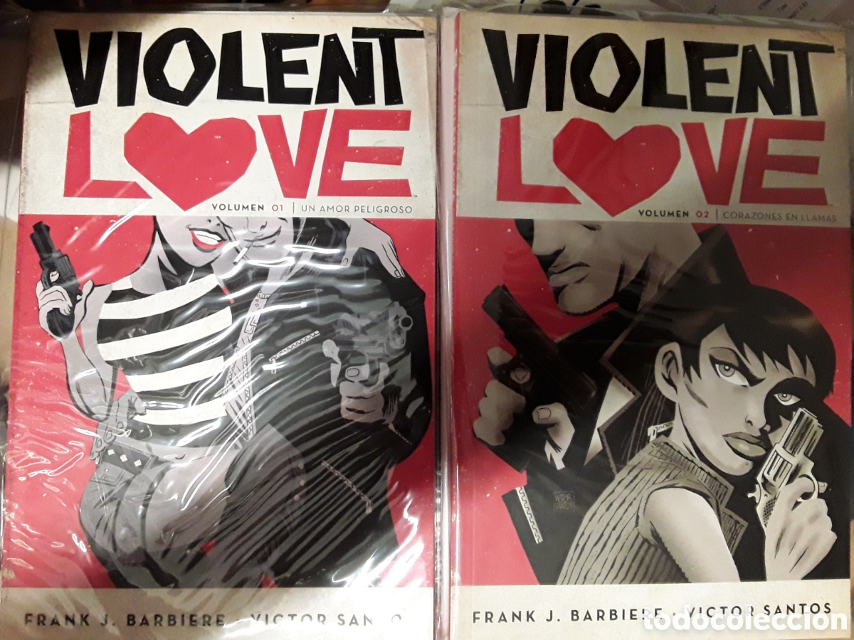 C&oacute;mics: Violent love 1 2 (colecci&oacute;n completa) - Barbiere, Santos - Norma editorial