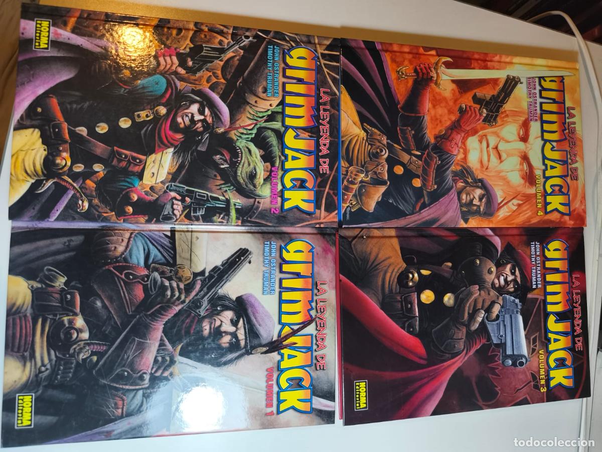 C&oacute;mics: LA LEYENDA DE GRIMJACK. COMPLETA. 4 TOMOS. NORMA. TIM TRUMAN.
