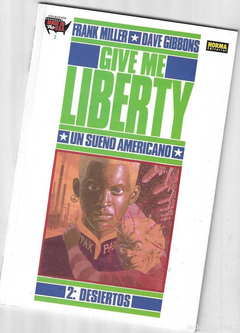 C&oacute;mics: GIVE ME LIBERTY - TOMO 2 - DESIERTOS - MILLER / GIBSON - MUY BUEN ESTADO !!