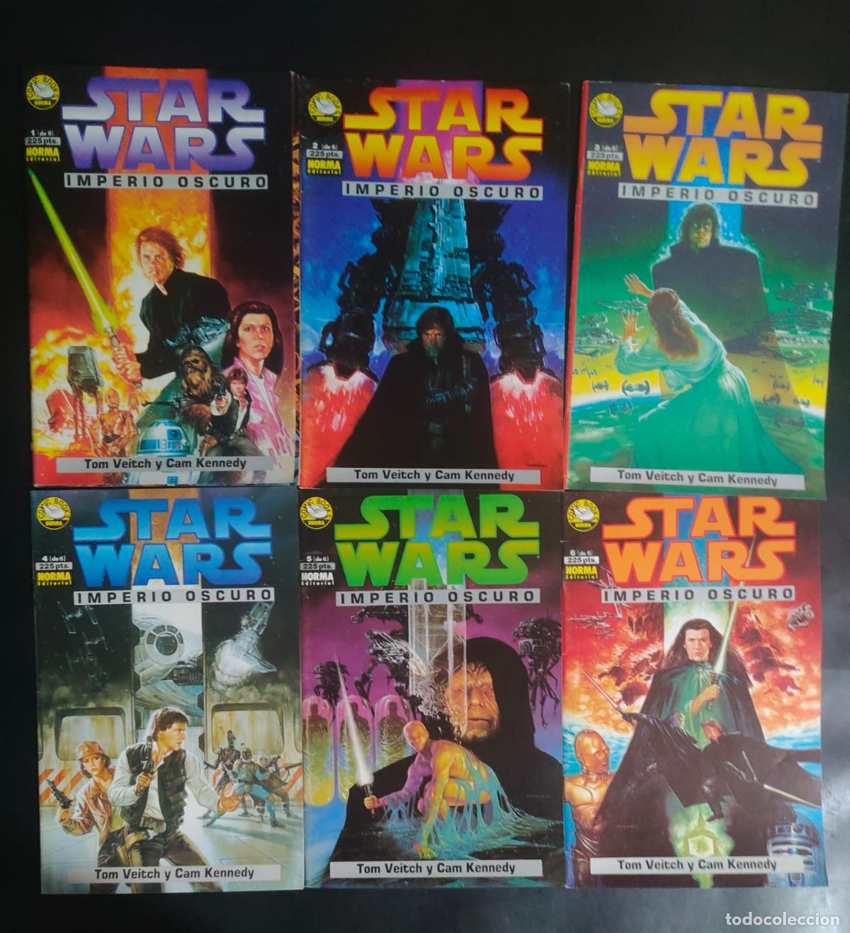 C&oacute;mics: STAR WARS IMPERIO OSCURO COMPLETA 6 NUMEROS