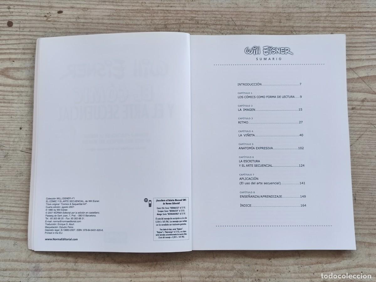C&oacute;mics: El c&oacute;mic y el arte secuencial - Will Eisner - 2007 - Norma Editorial - Foto 3