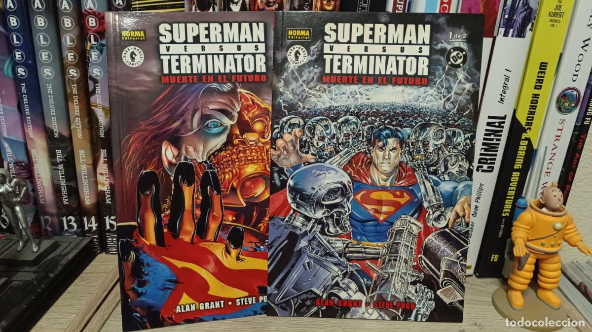 C&oacute;mics: SUPERMAN vs. TERMINATOR. MUERTE EN EL FUTURO, de Alan Grant y Steve Pugh