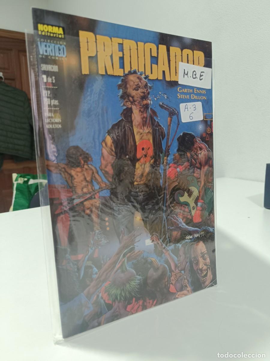 C&oacute;mics: PREDICADOR SALVACION NUMERO 1 NUEVO VERTICO NORMA LAS PEGATINAS ESTAN SOBRE LA FUNDA PROTECTORA
