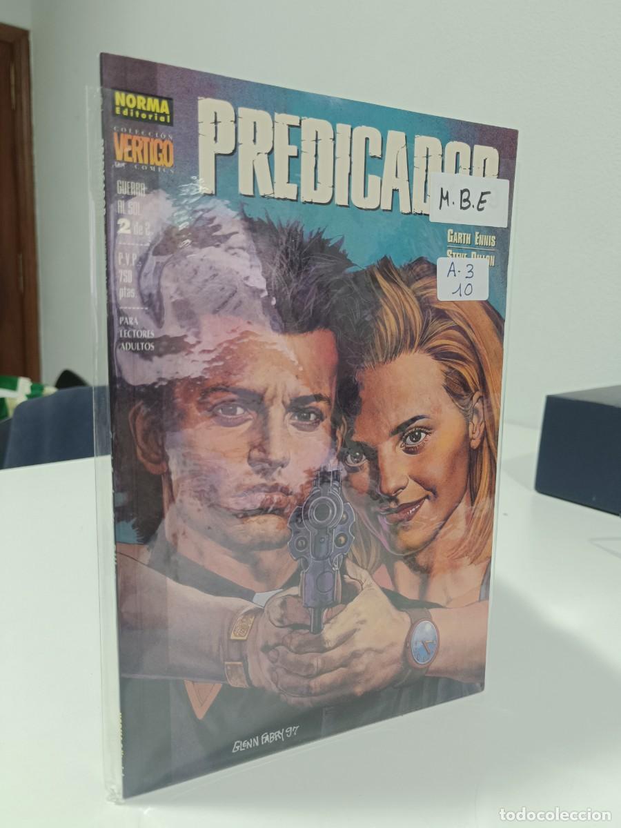 C&oacute;mics: PREDICADOR NUMERO 2 NUEVO VERTICO NORMA LAS PEGATINAS ESTAN SOBRE LA FUNDA PROTECTORA