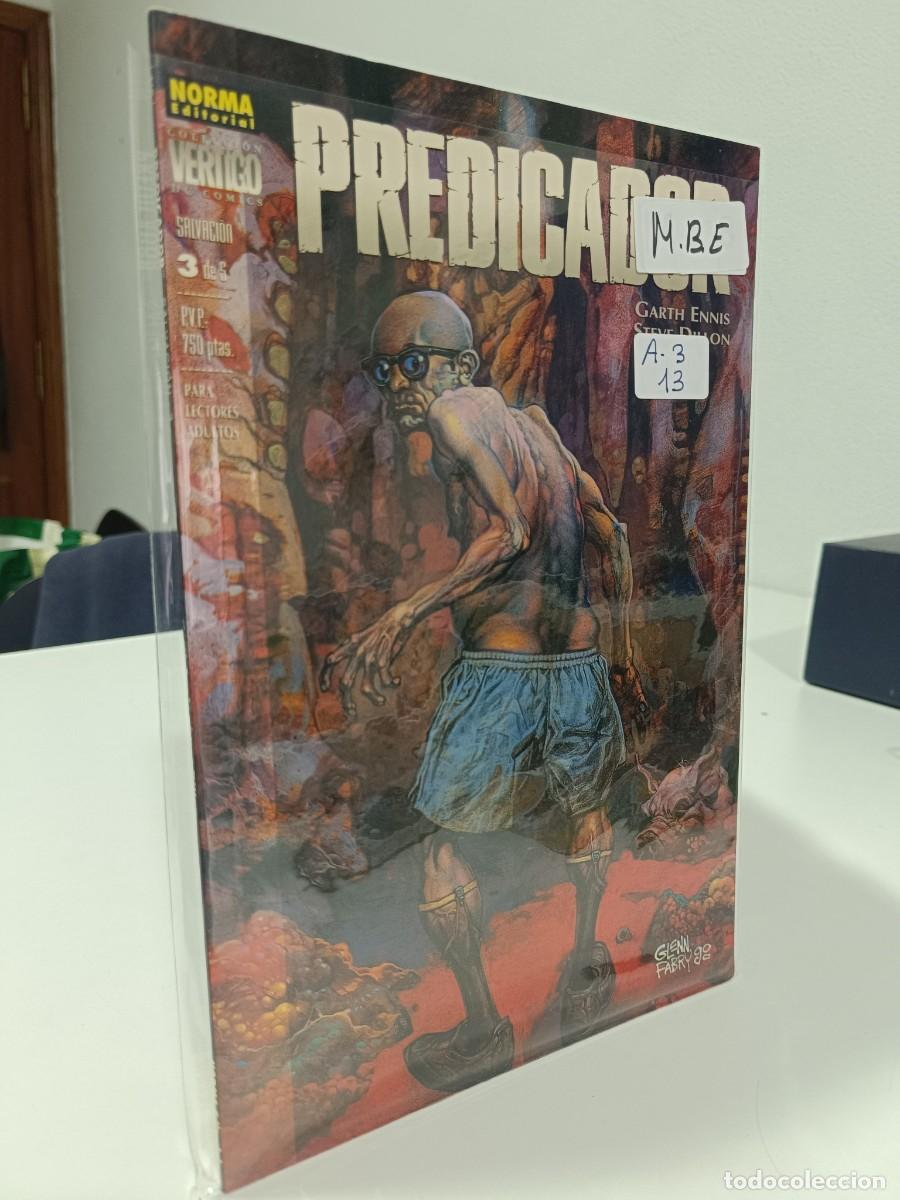 C&oacute;mics: PREDICADOR NUMERO 3 NUEVO VERTICO NORMA LAS PEGATINAS ESTAN SOBRE LA FUNDA PROTECTORA