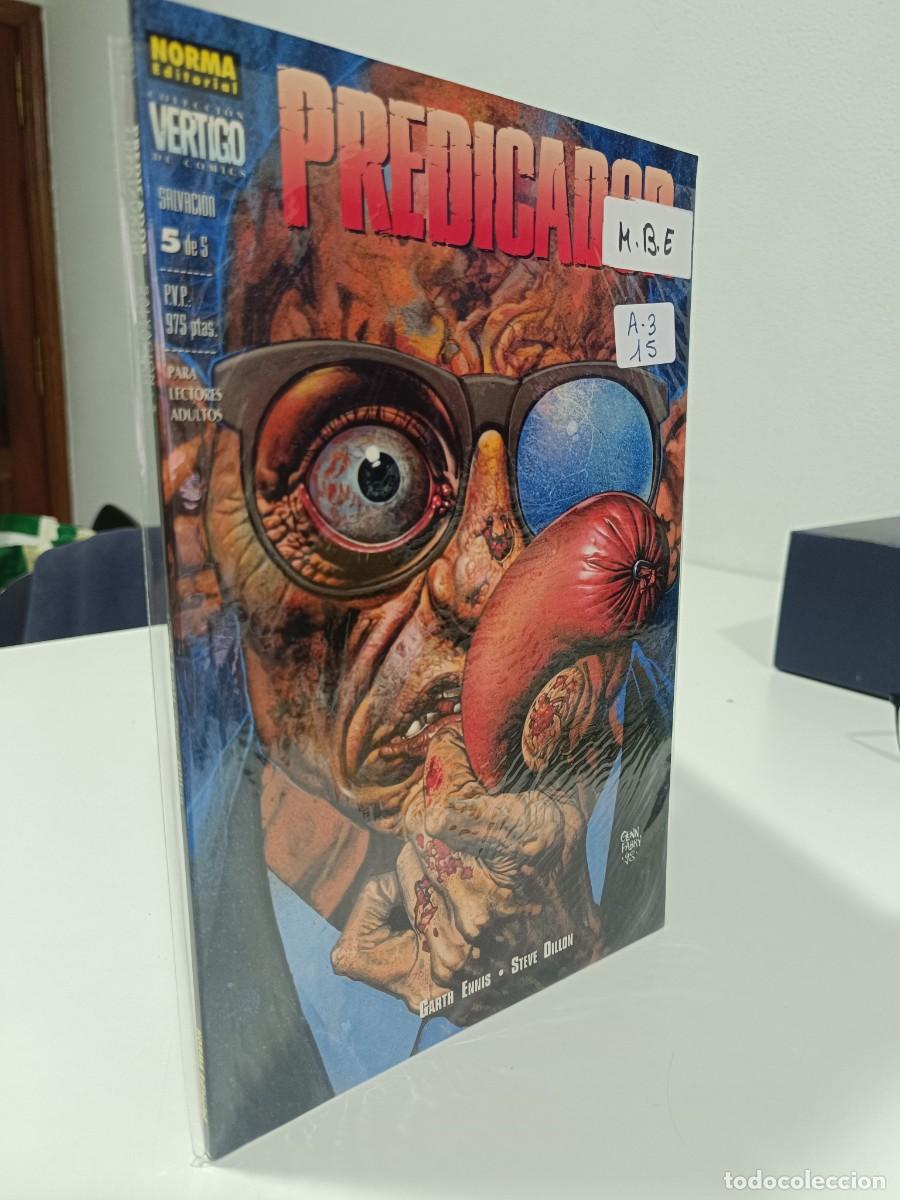 C&oacute;mics: PREDICADOR NUMERO 5 NUEVO VERTICO NORMA LAS PEGATINAS ESTAN SOBRE LA FUNDA PROTECTORA