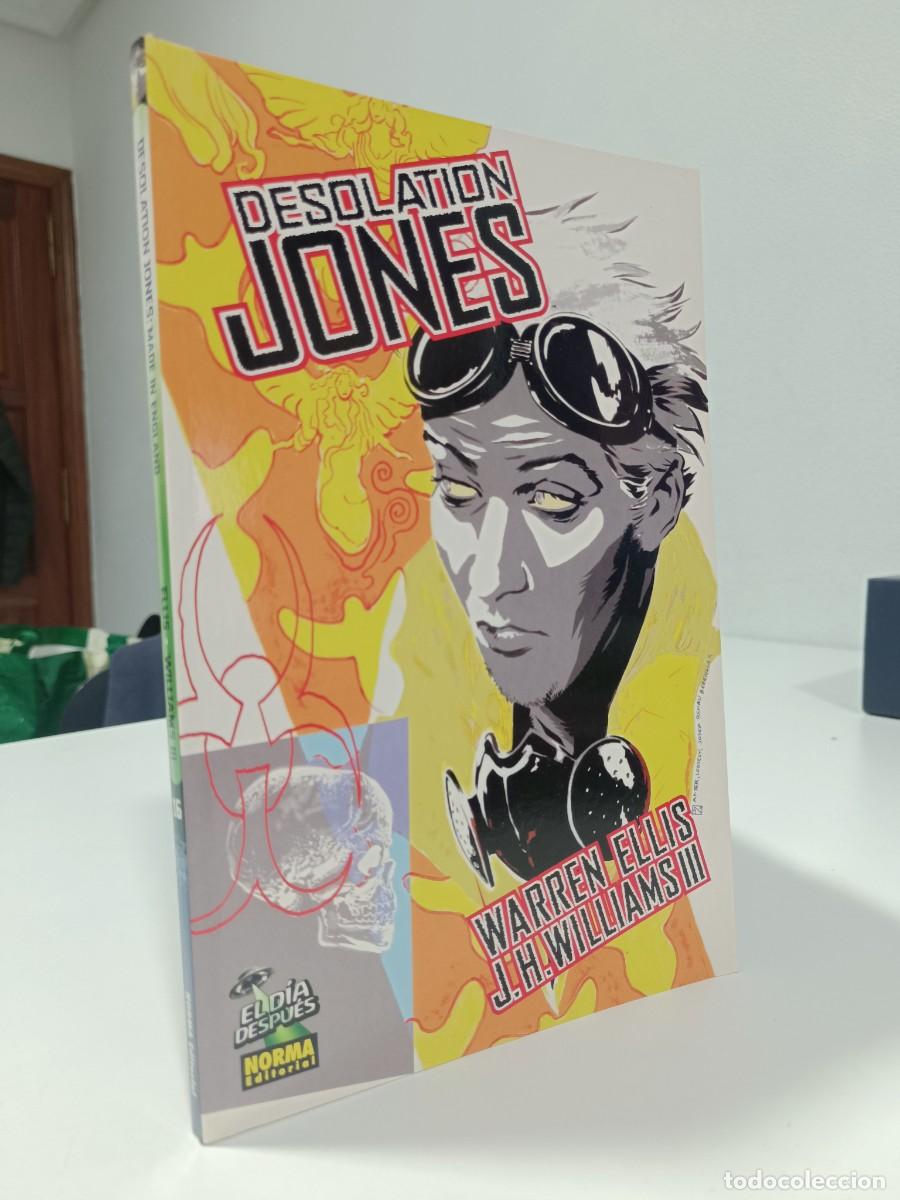 C&oacute;mics: Desolation Jones. Norma, 2007. Colecci&oacute;n el D&iacute;a Despu&eacute;s n&ordm; 16. Warren Ellis. WildStorm WS Desolaci&oacute;
