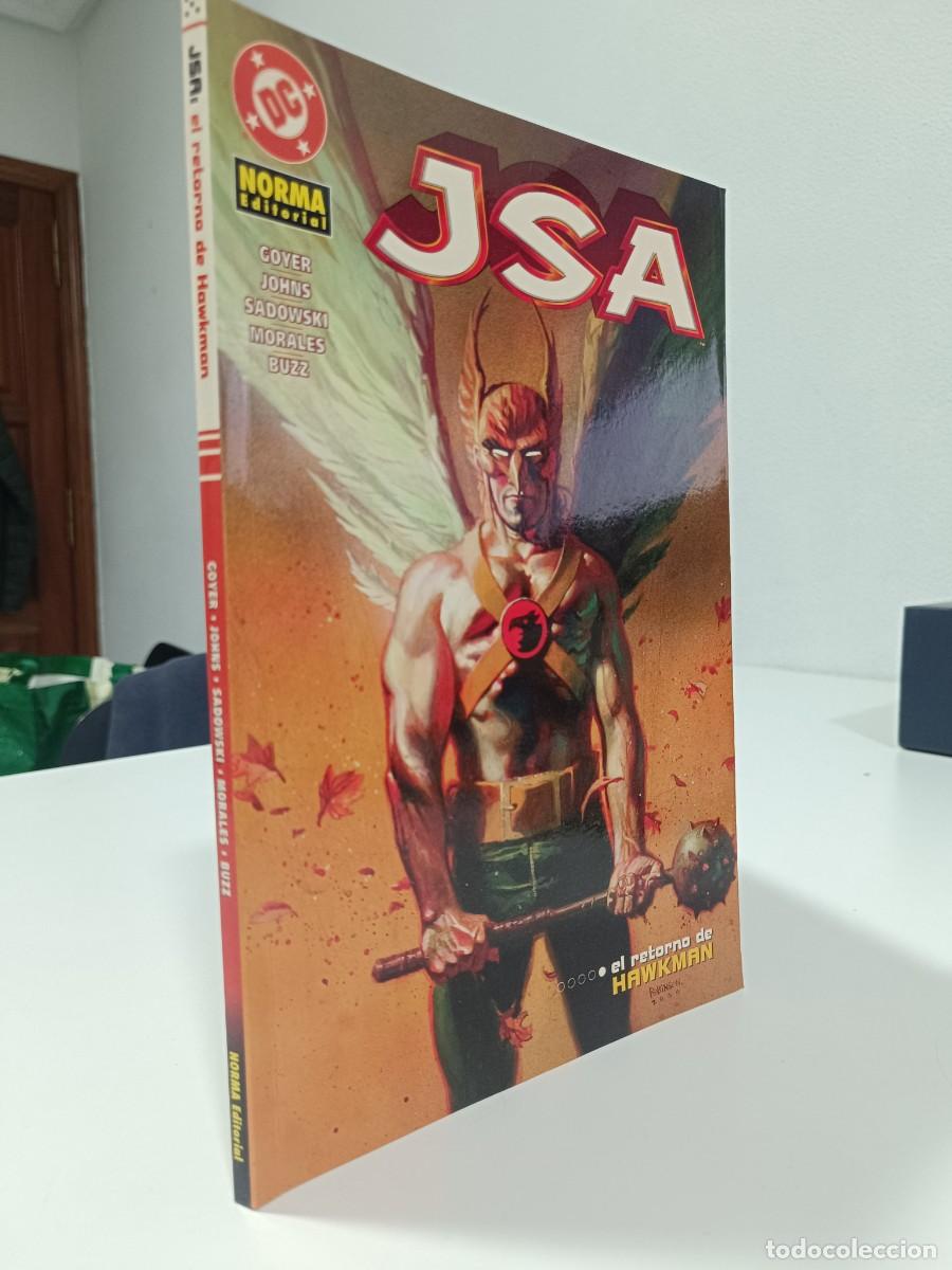 C&oacute;mics: JSA : EL RETORNO DE HAWKMAN..TOMO TAPA BLANDA de NORMA