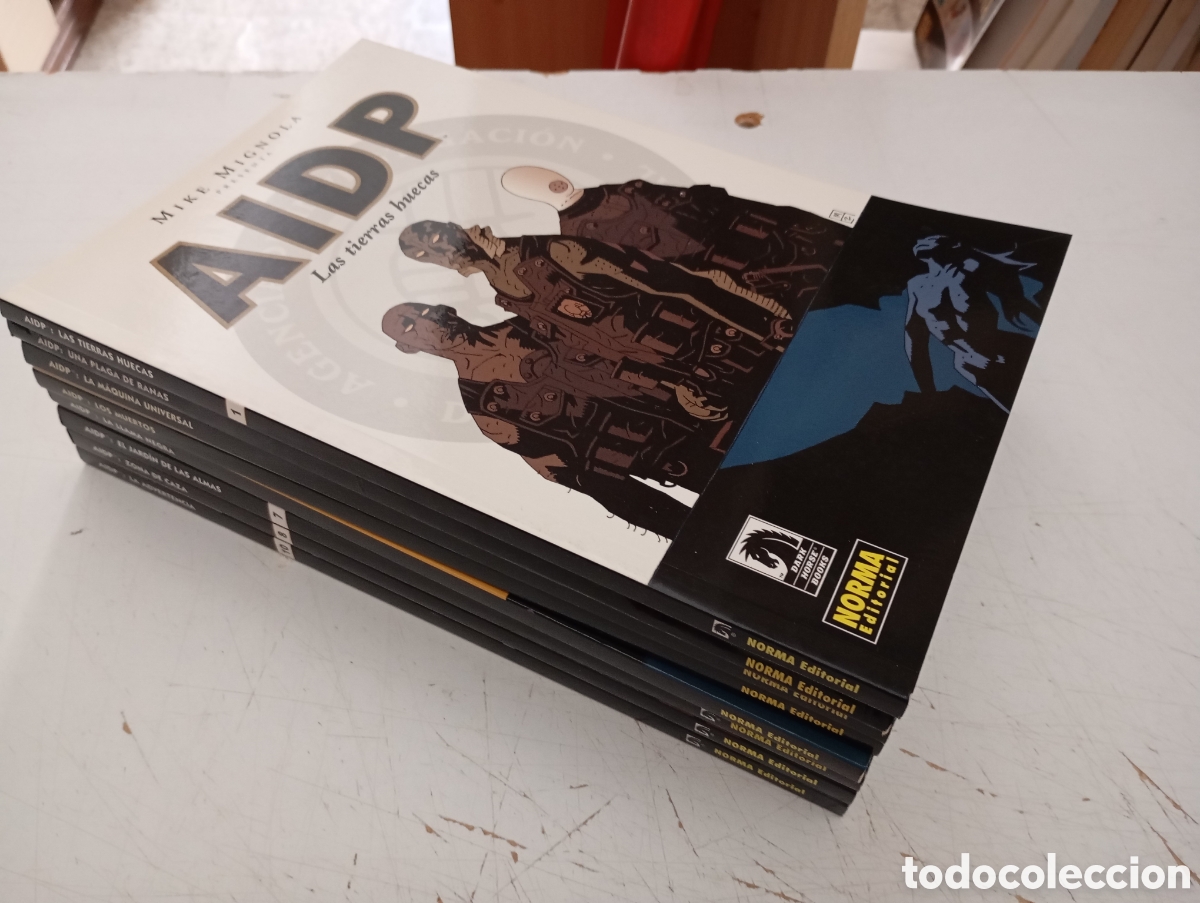 C&oacute;mics: AIDP - LOTE DE 8 T&Iacute;TULOS - MIKE MIGNOLA - NORMA - Foto 2