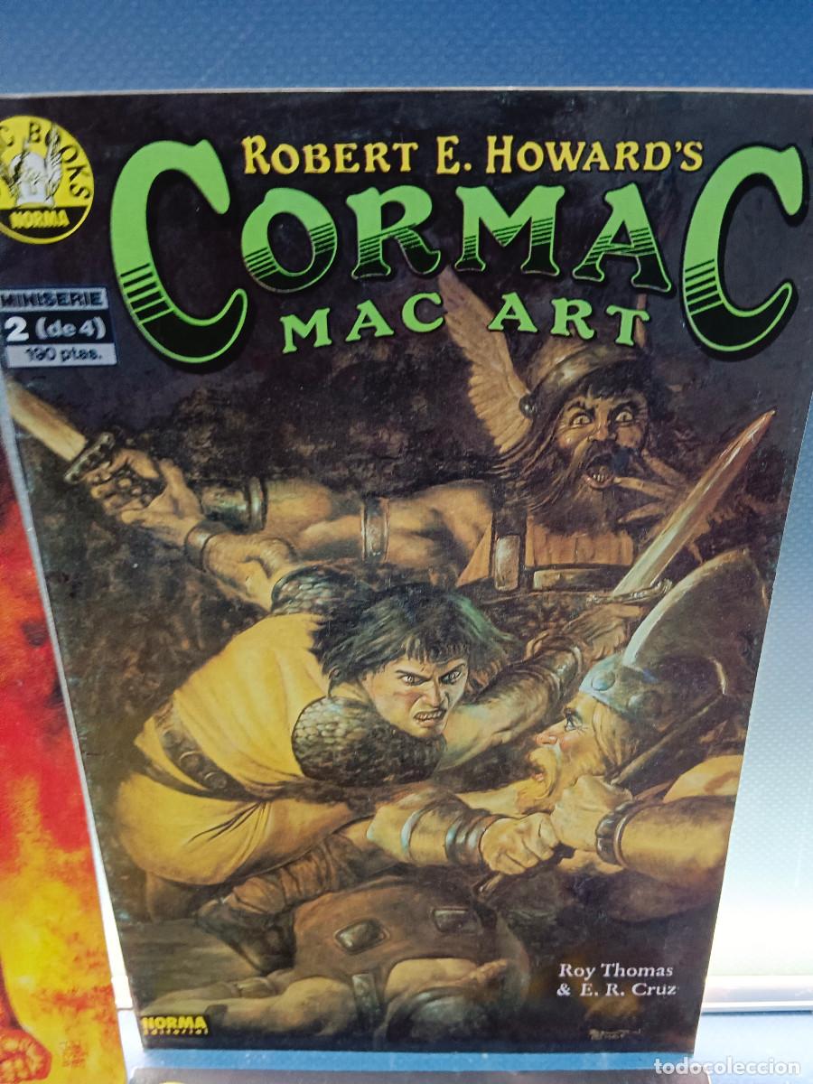 C&oacute;mics: colecci&oacute;n completa, CORMAC, MAC ART, ROBERT E. HOWARDS, miniserie de 4 n&uacute;meros, Norma - Foto 3