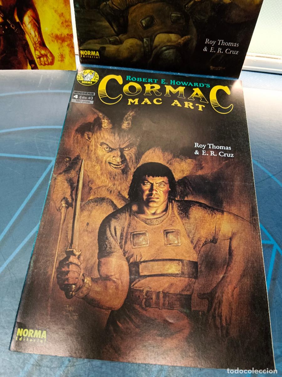 C&oacute;mics: colecci&oacute;n completa, CORMAC, MAC ART, ROBERT E. HOWARDS, miniserie de 4 n&uacute;meros, Norma - Foto 5