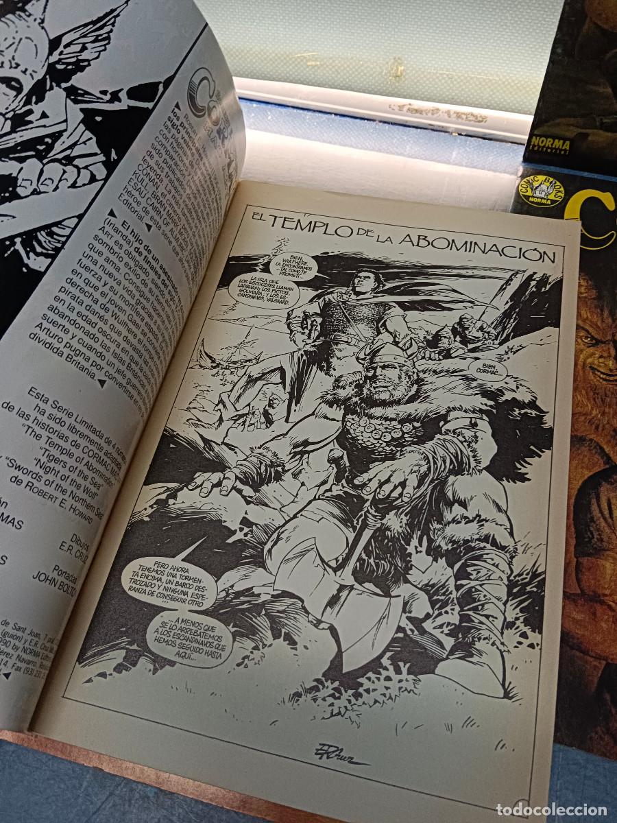 C&oacute;mics: colecci&oacute;n completa, CORMAC, MAC ART, ROBERT E. HOWARDS, miniserie de 4 n&uacute;meros, Norma - Foto 8