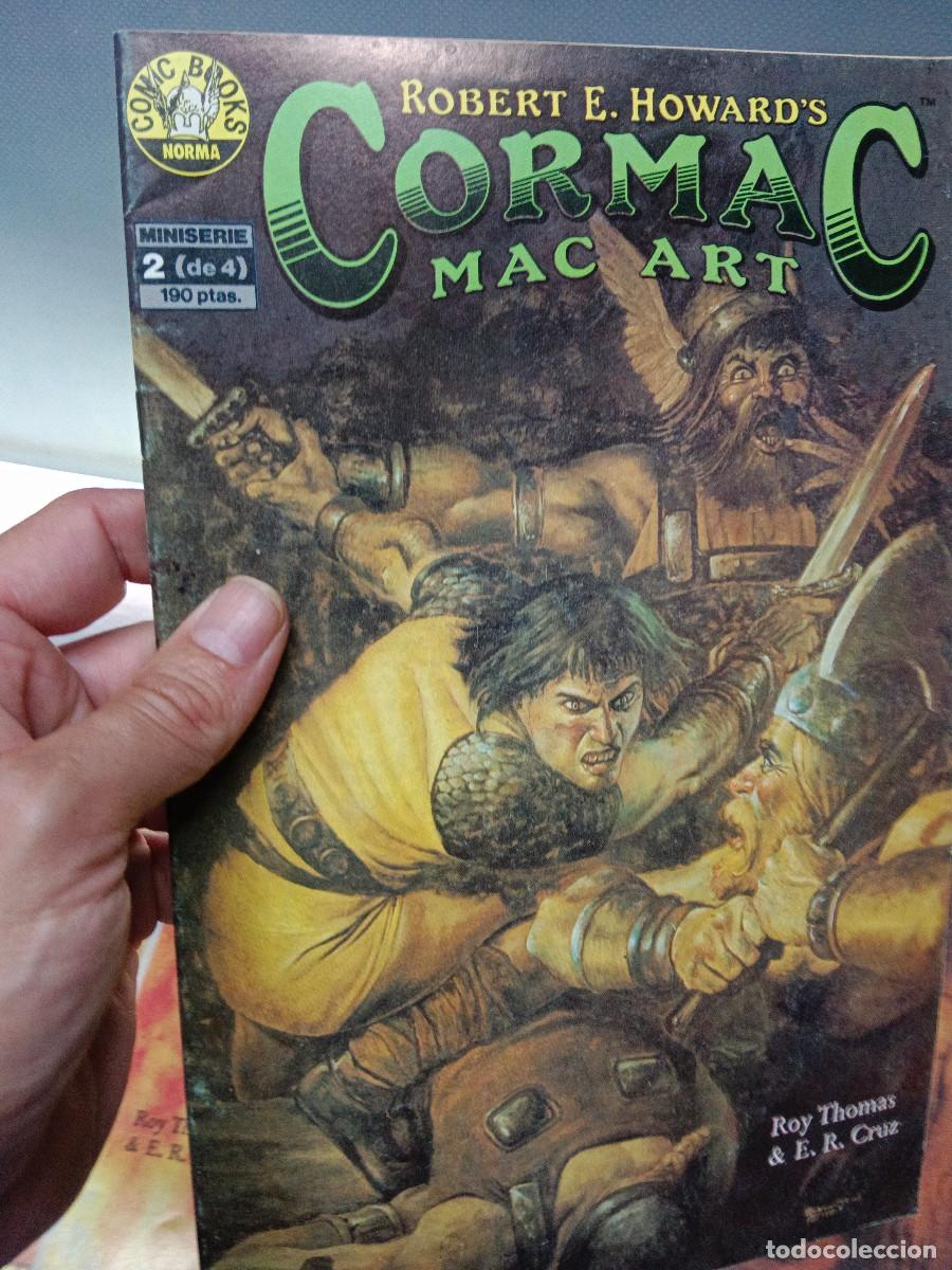 C&oacute;mics: colecci&oacute;n completa, CORMAC, MAC ART, ROBERT E. HOWARDS, miniserie de 4 n&uacute;meros, Norma - Foto 10