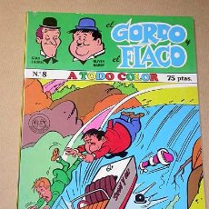 Cómics: EL GORDO Y EL FLACO Nº 8. STAN LAUREL Y OLIVER HARDY. NUEVA FRONTERA 1980. LARRY HARMON (C). ++++++