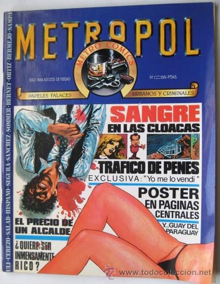 C&oacute;mics: METROPOLI. N&ordm; 1 1986. ENVIO GRATIS&iexcl;&iexcl;&iexcl; - Foto 1