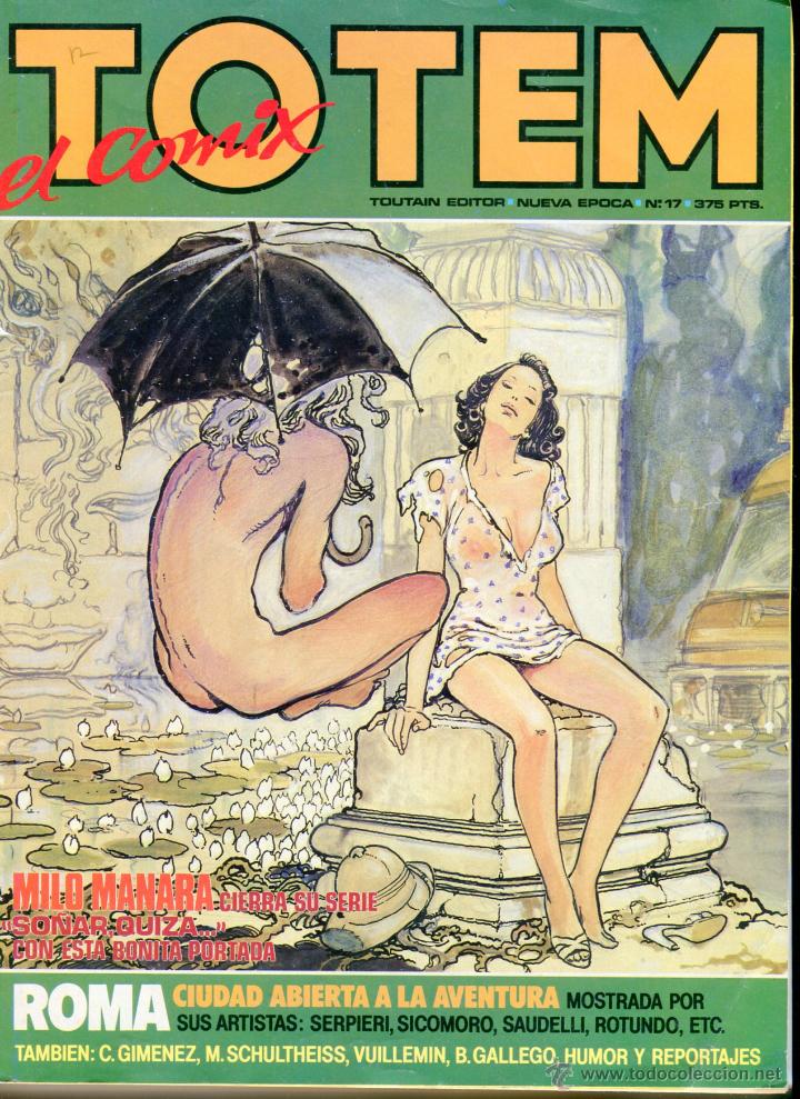 C&oacute;mics: TOTEM N&ordm; 17 MILO MANARA - Foto 1