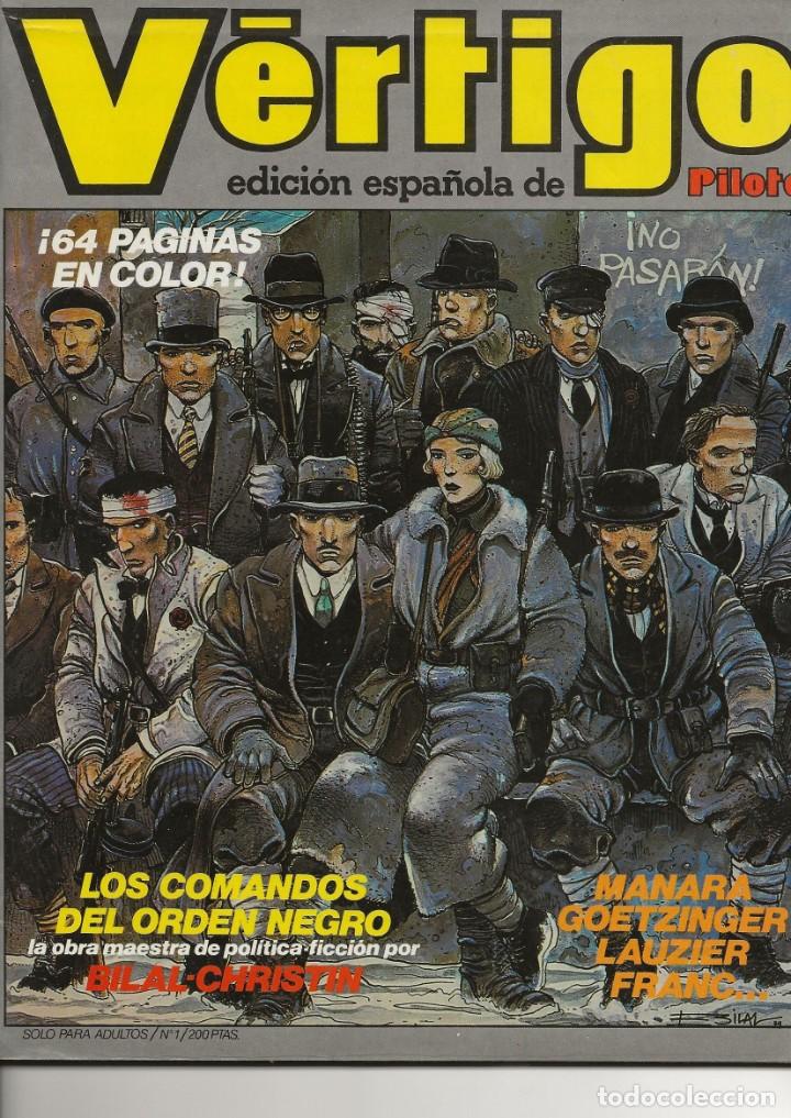 C&oacute;mics: V&Eacute;RTIGO N&ordm; 1 - Foto 1
