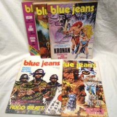 Cómics: BLUE JEANS LOTE DE 12 CÓMICS EDITORIAL NUEVA FRONTERA AÑO 1977, LISTA PUBLICADA, BUEN ESTADO.
