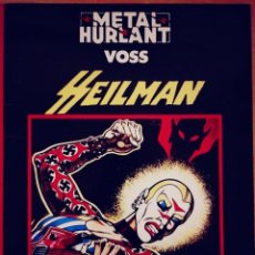 Cómics: METAL HURLANT - Nº 1 - VOSS - HEILMAN - COLECCIÓN NEGRA - EDITORIAL NUEVA FRONTERA 1980. Lote 361565660