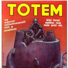 Cómics: COMIC TOTEM Nº 31 EDITORIAL NUEVA FRONTERA BILAL MOEBIUS PRATT EXCELENTE ESTADO 1980