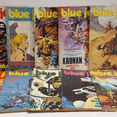 Cómics: BLUE JEANS / NUEVA FRONTERA-1977 / DEL 1 AL 10 / 10 EJEMPLARES CON USO DE LA ÉPOCA / BUEN ESTADO
